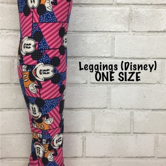 LuLaRoe Pants - LuLaRoe Disney leggings One Size